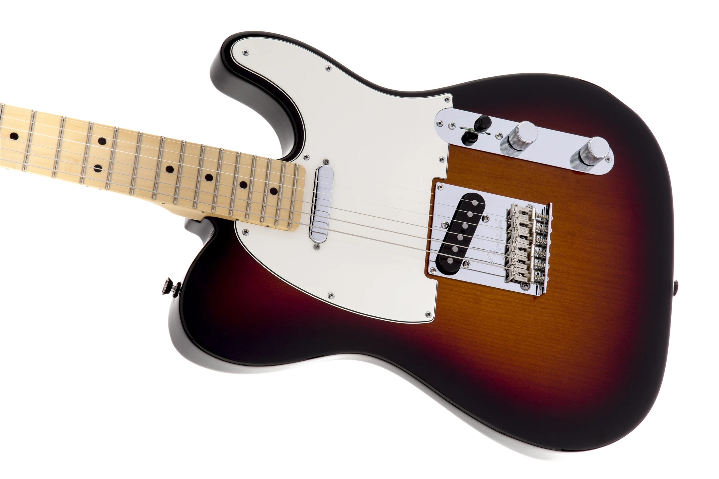Fender® American Standard Telecaster®, Maple Fingerboard, 3-Color Sunburst