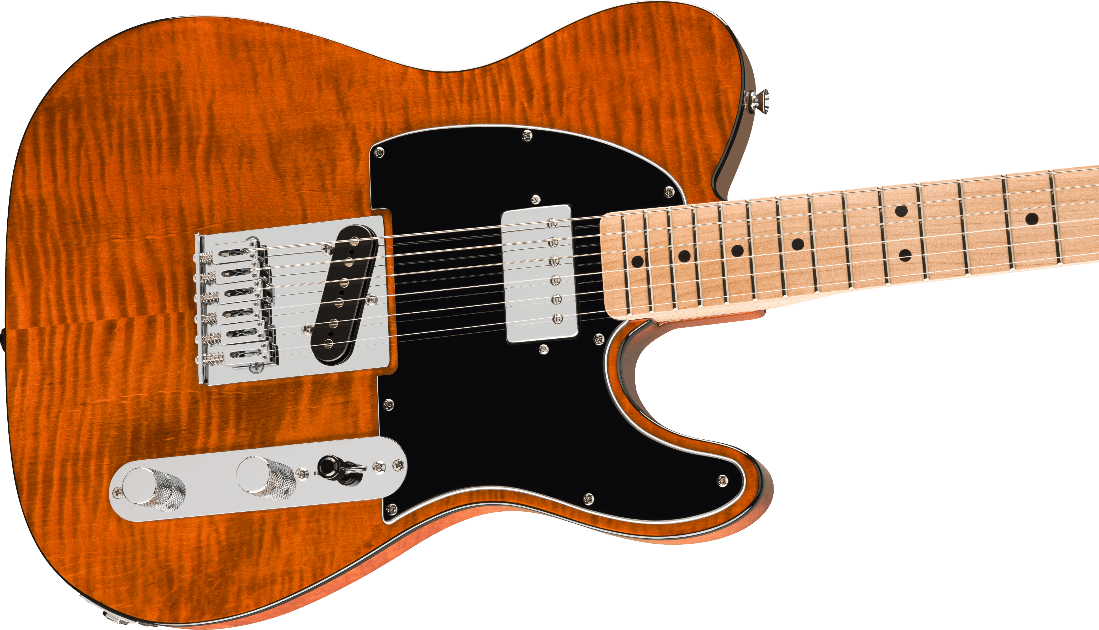 Squier® Affinity Series™ Telecaster® FMT SH, Maple Fingerboard, Black Pickguard, Mocha