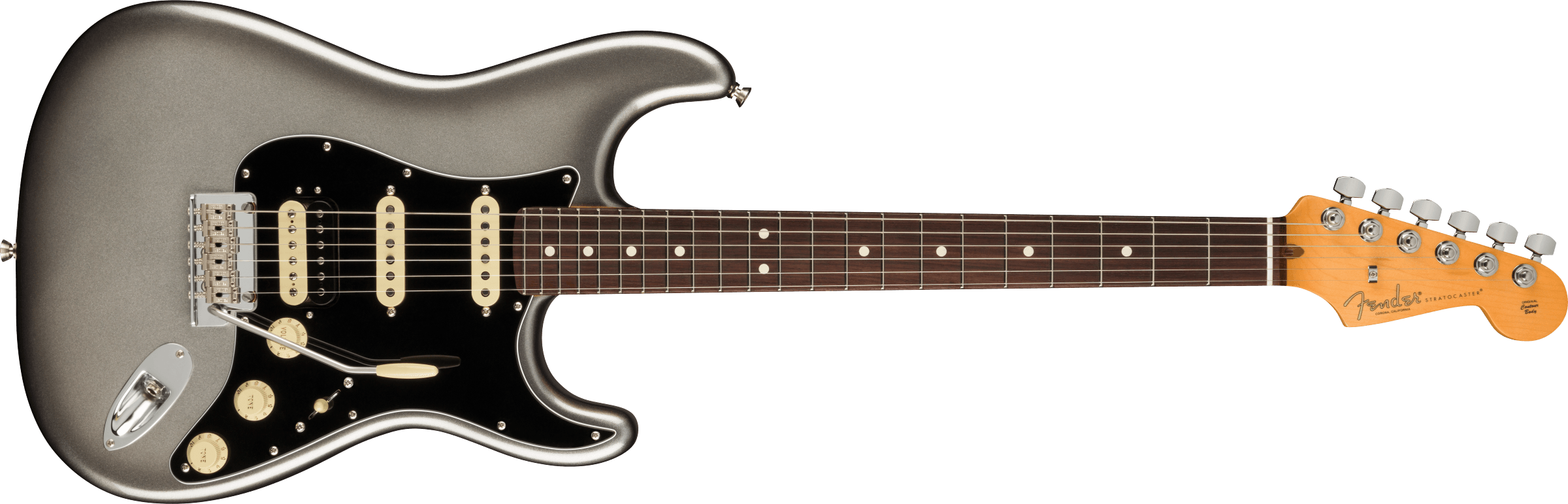 Fender® American Professional II Stratocaster® HSS, Rosewood Fingerboard, Mercury