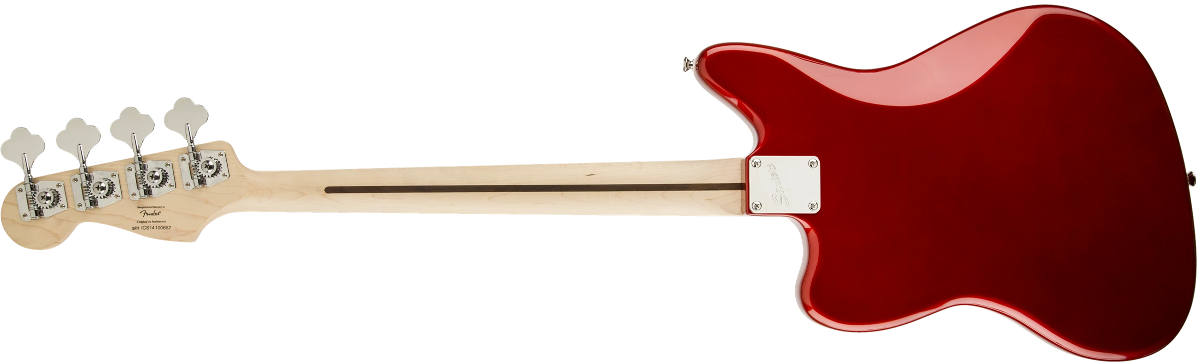 Squier® Vintage Modified Jaguar® Bass Special SS, Rosewood Fingerboard, Candy Apple Red
