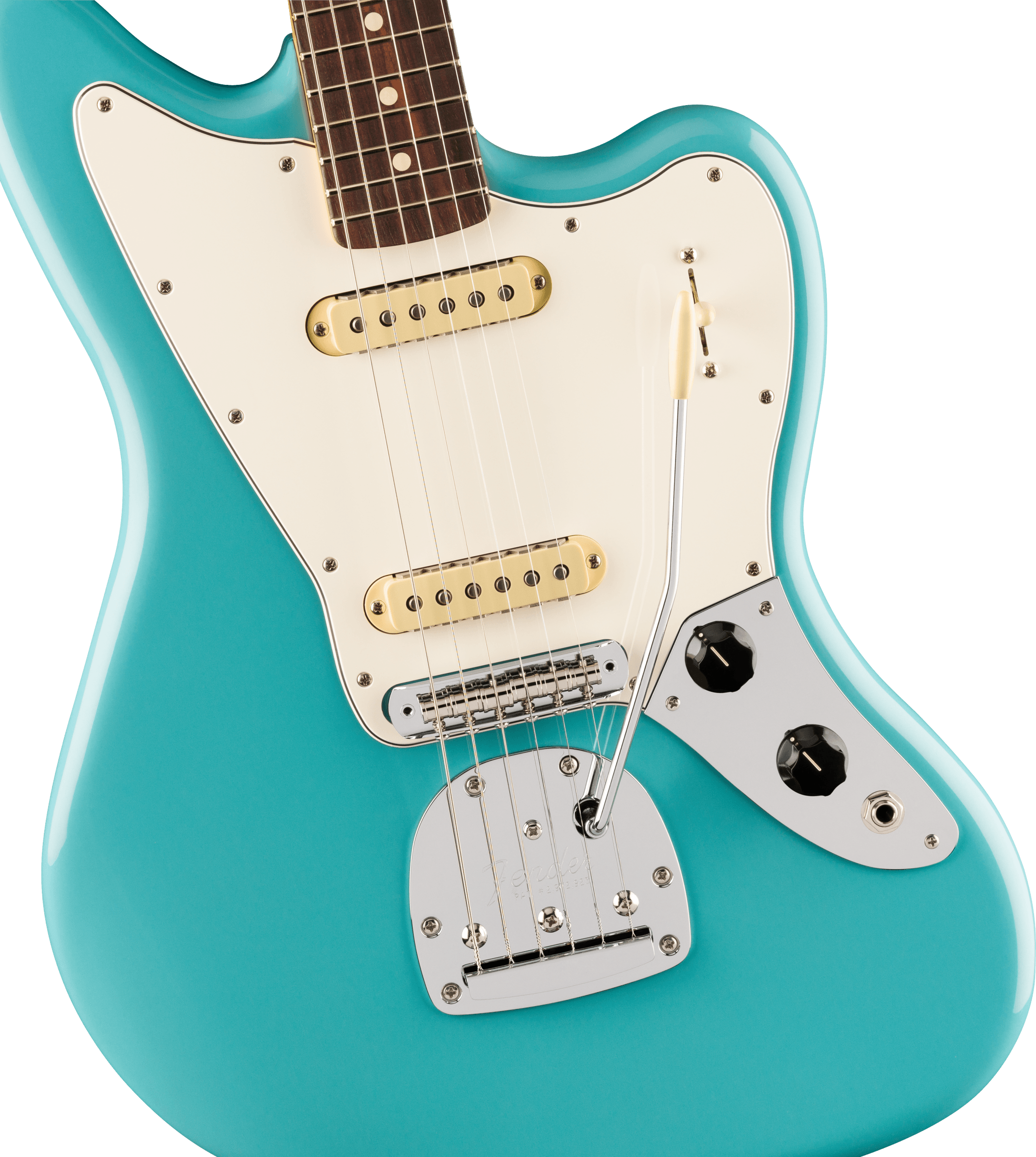 Fender® Player II Jaguar®, Rosewood Fingerboard, Aquatone Blue