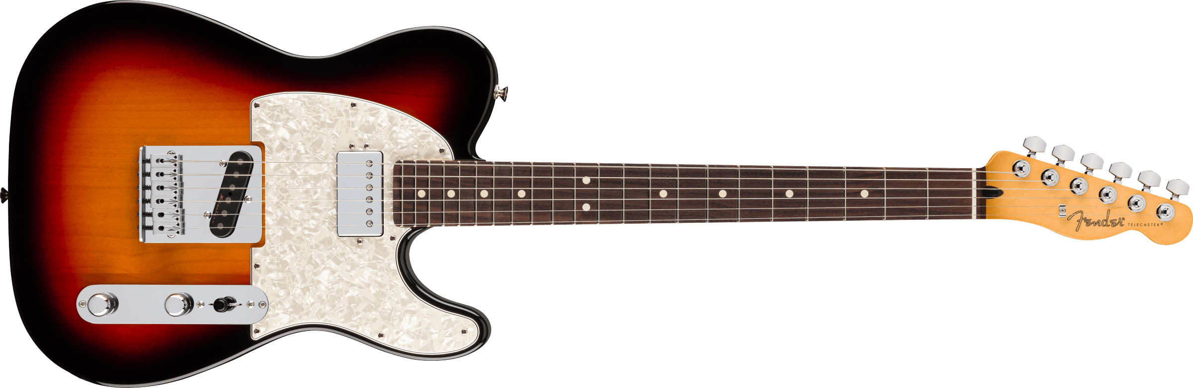 Fender® Player II Modified Telecaster® SH, Rosewood Fingerboard, 3 Tone Sunburst