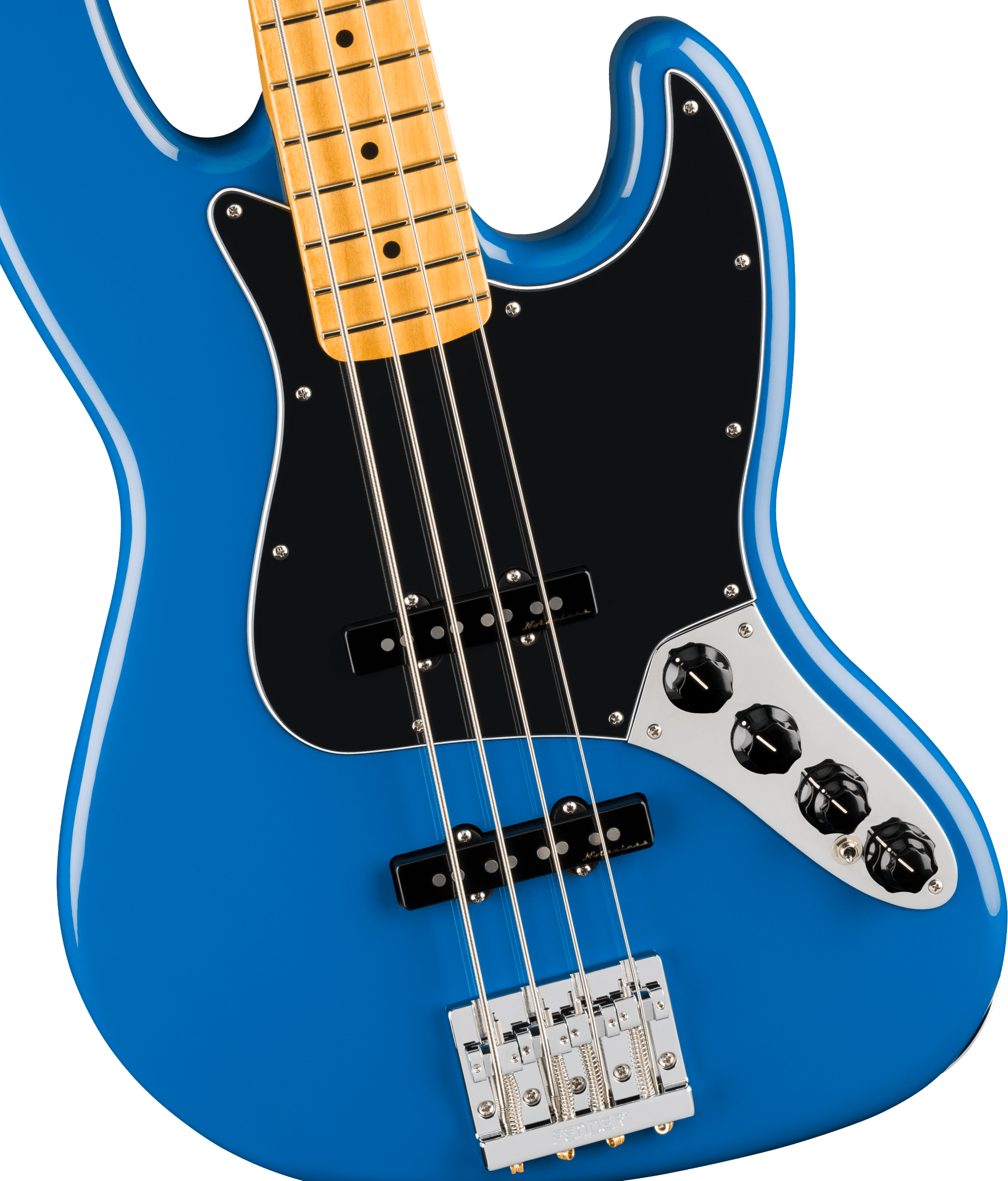 Fender® Player II Modified Active Jazz Bass®, Maple Fingerboard, Electric Blue