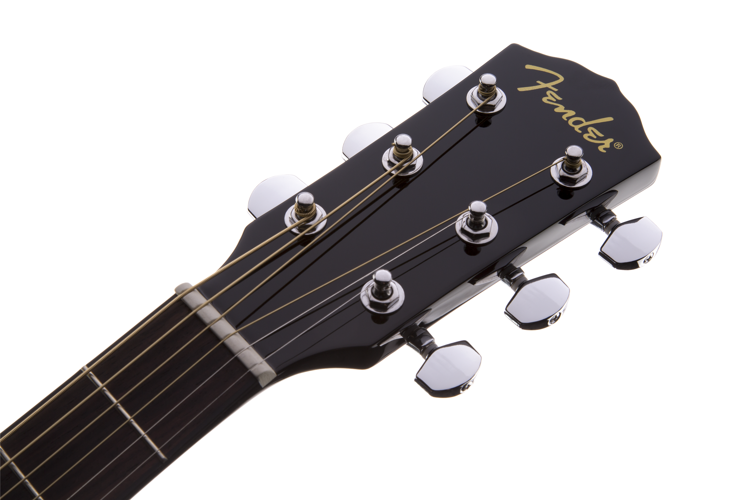 Fender® CD-60 Dreadnought V3 w/Case, Walnut Fingerboard, Black