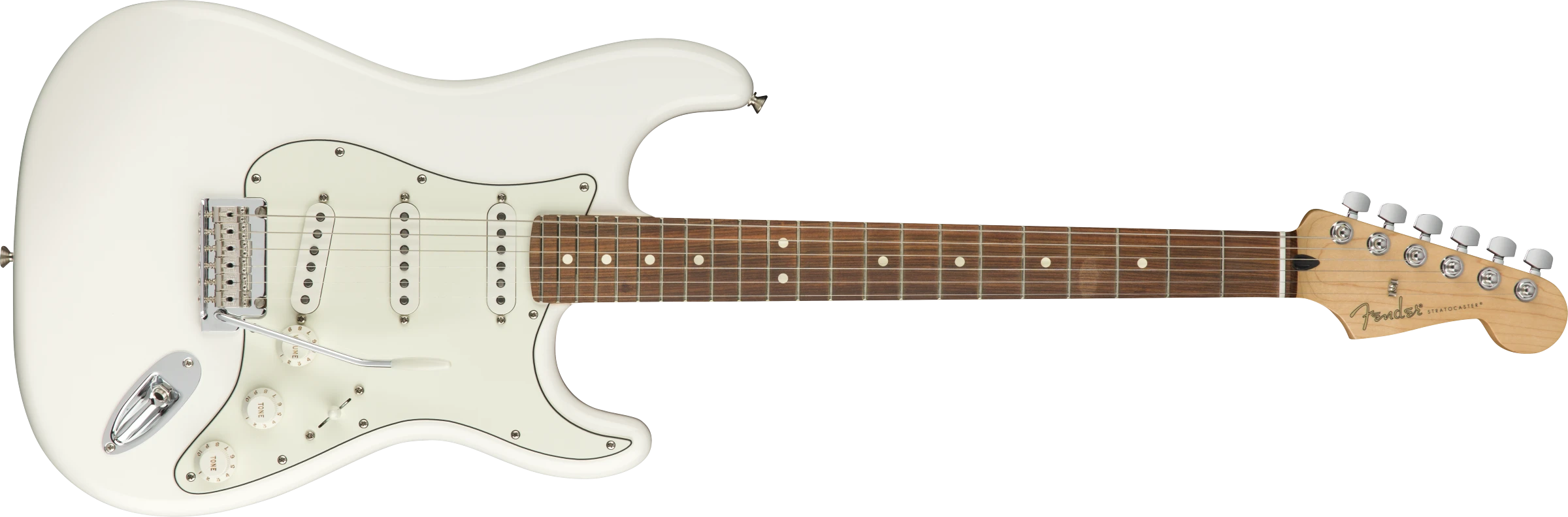 Fender® Player Stratocaster®, Pau Ferro Fingerboard, Polar White