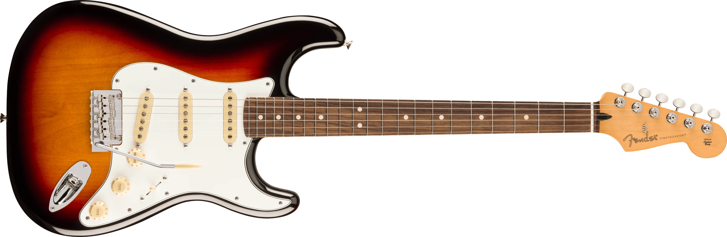 Fender® Player II Stratocaster®, Rosewood Fingerboard, 3-Color Sunburst