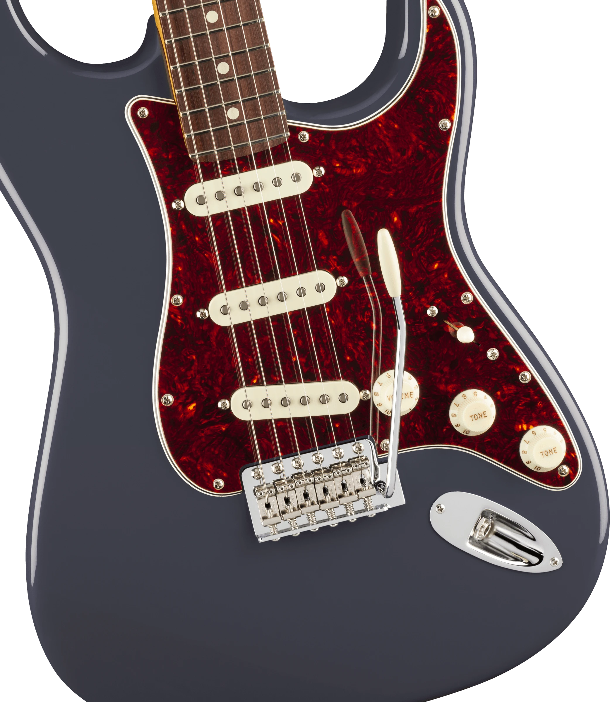 Fender® American Professional Classic Stratocaster®, Rosewood Fingerboard, Faded Black