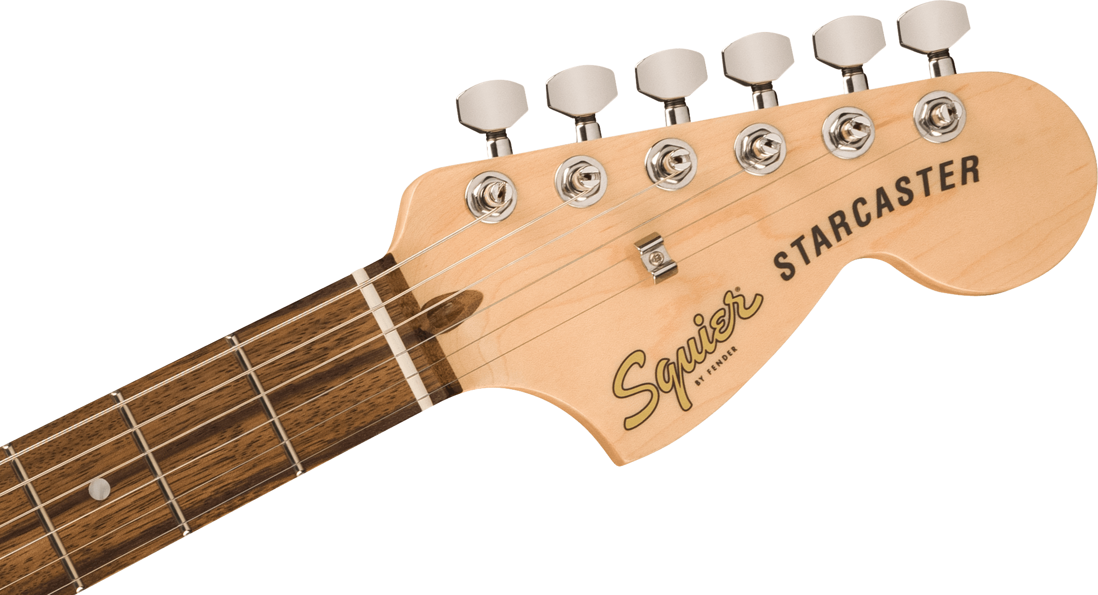 Squier® Affinity Series® Starcaster® Deluxe, Laurel Fingerboard, Olympic White