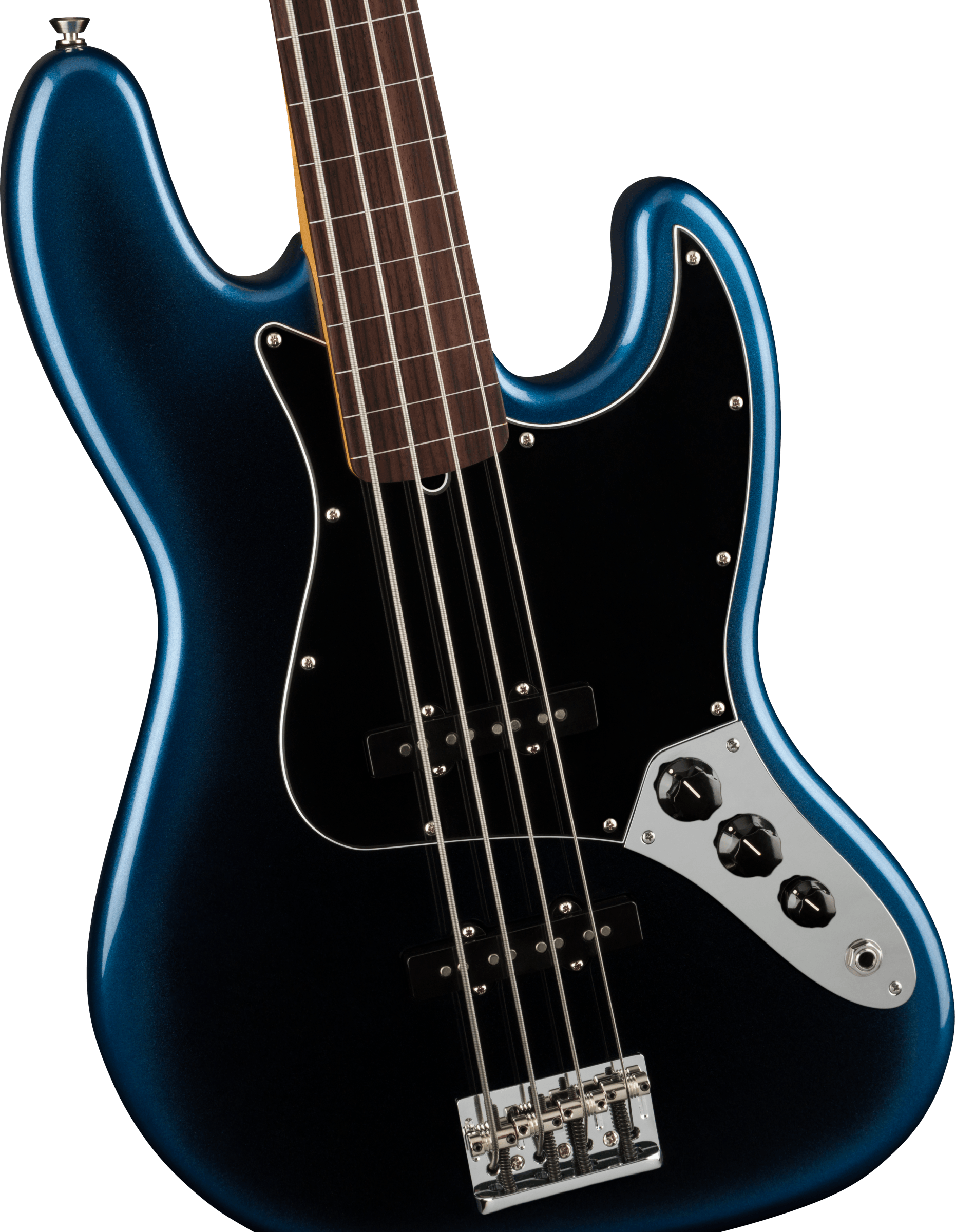 Fender® American Professional II Jazz Bass® Fretless, Rosewood Fingerboard, Dark Night