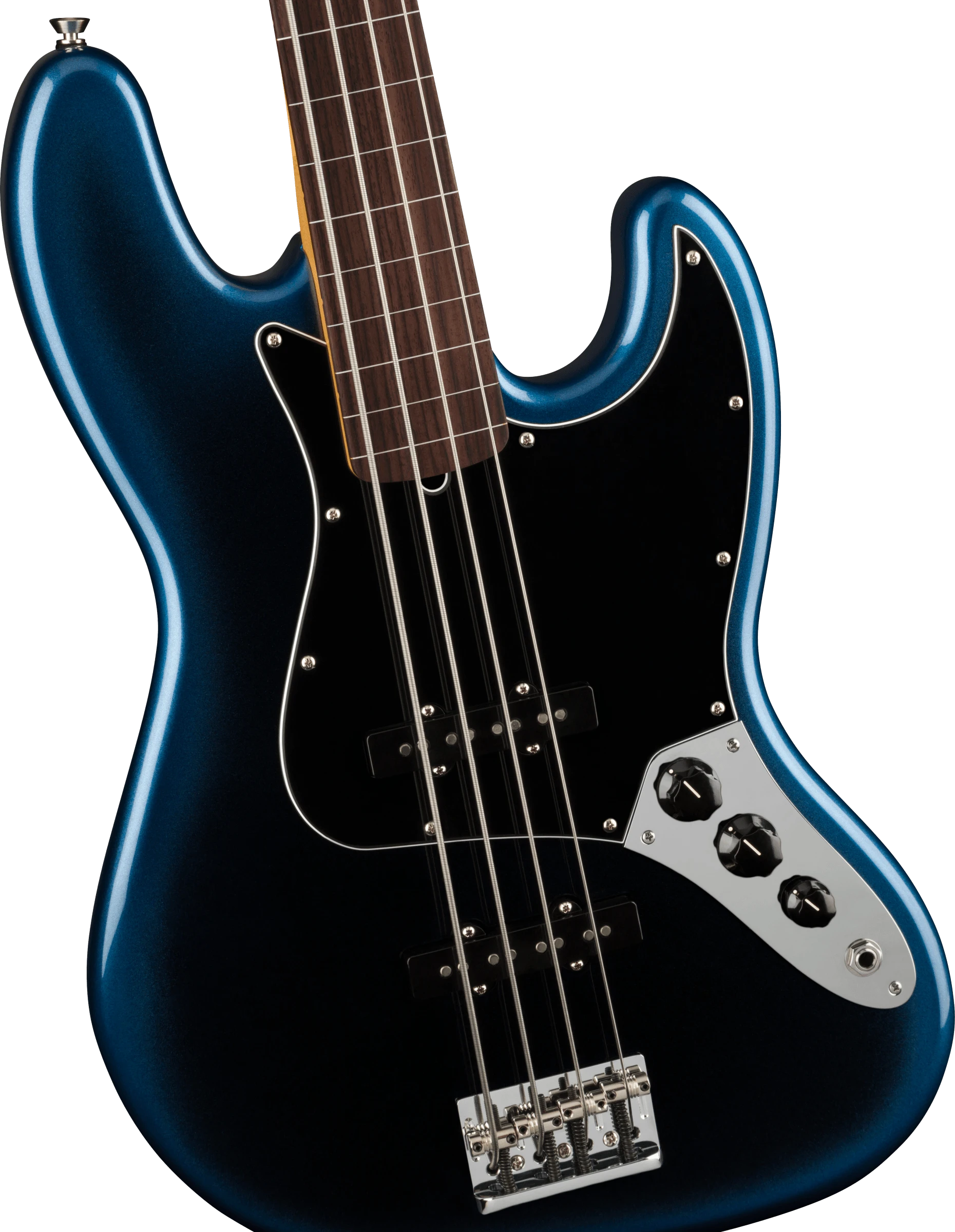 Fender® American Professional II Jazz Bass® Fretless, Rosewood Fingerboard, Dark Night