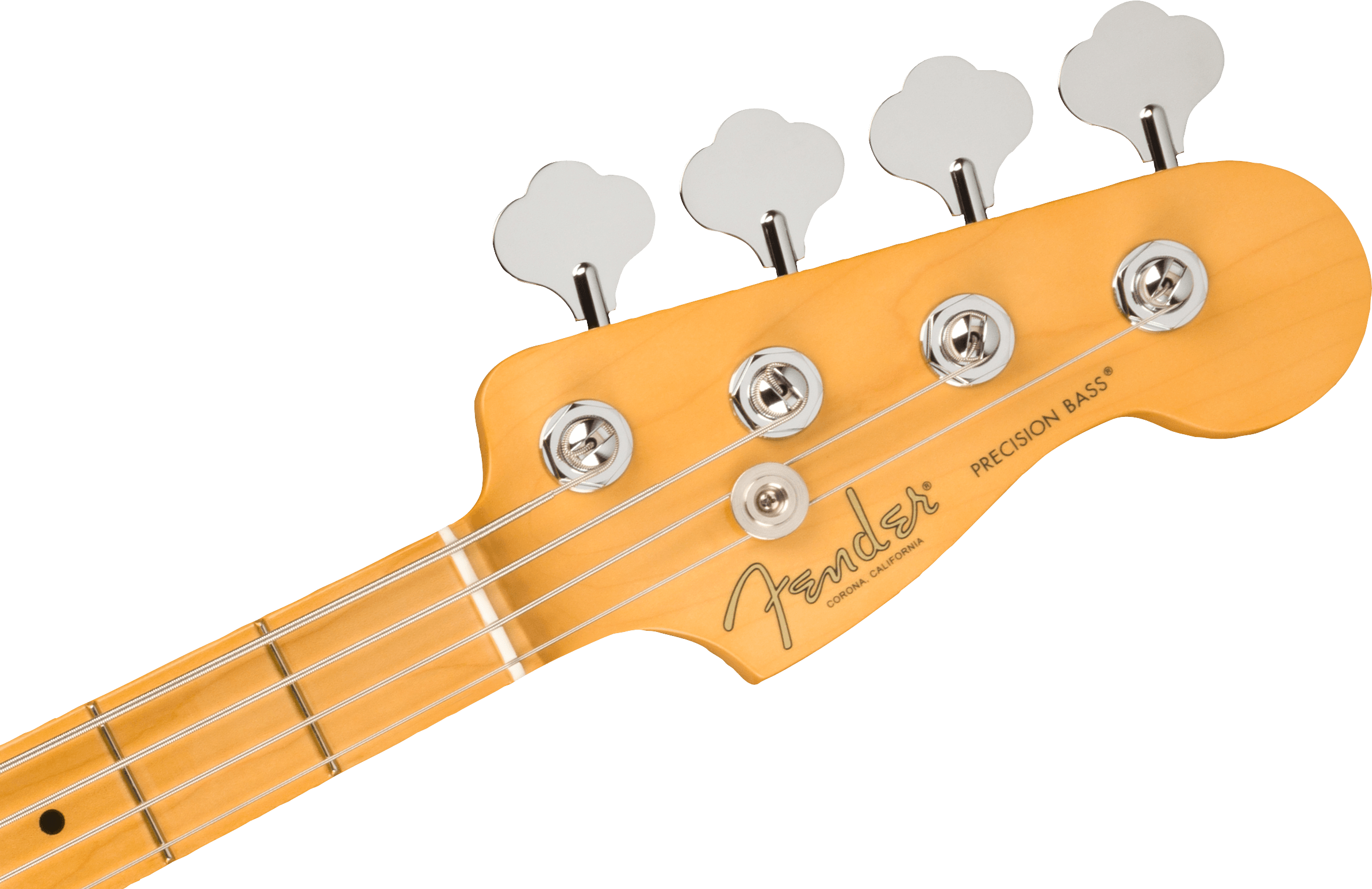Fender® American Professional II Precision Bass®, Maple Fingerboard, Miami Blue