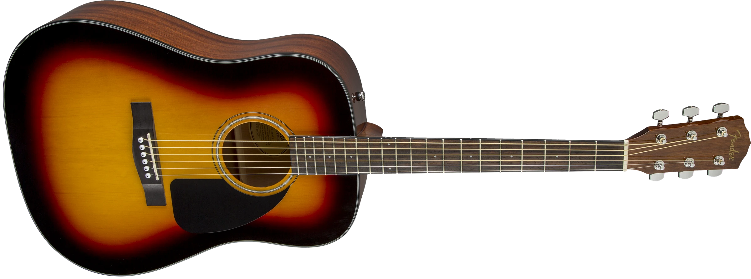 Fender® CD-60 Dreadnought V3 DS, Walnut Fingerboard, Sunburst