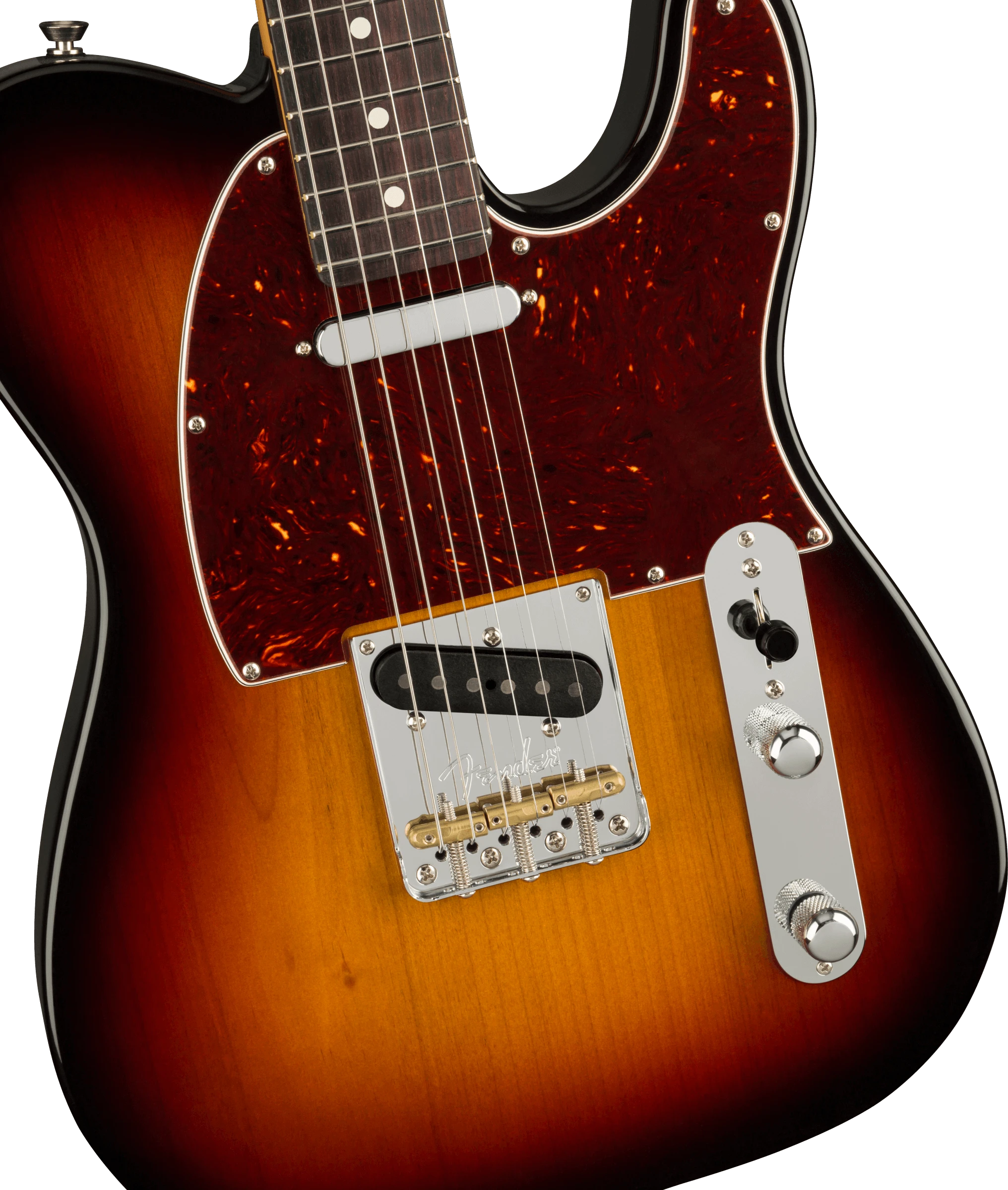 Fender® American Professional II Telecaster®, Rosewood Fingerboard, 3-Color Sunburst