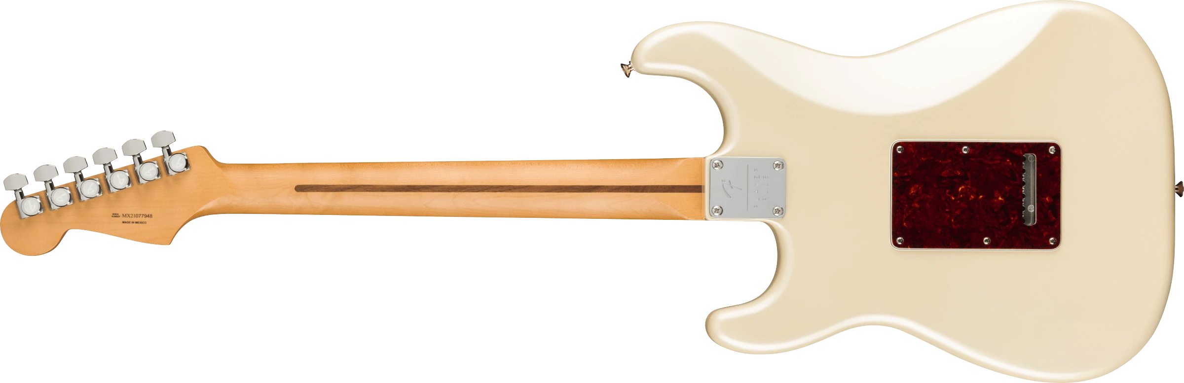 Fender® Player Plus Stratocaster®, Maple Fingerboard, Olympic Pearl