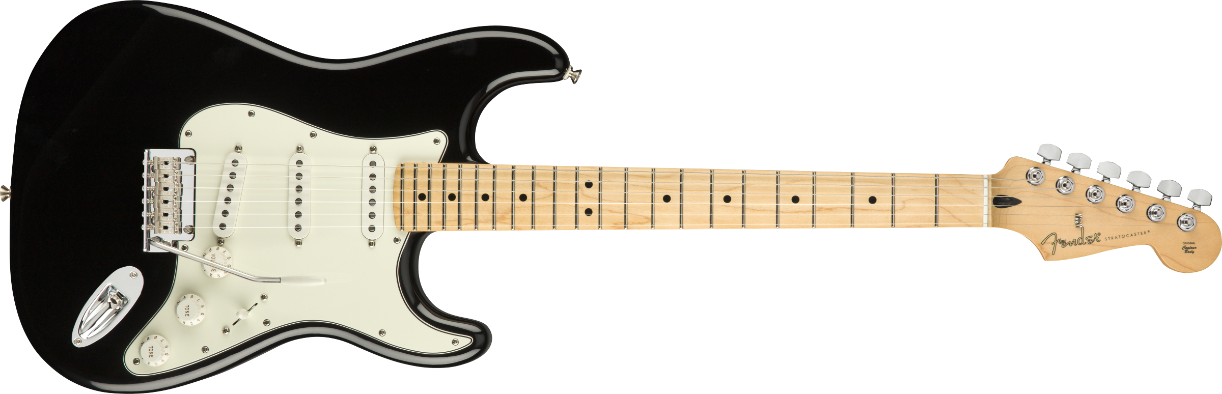 Fender® Player Stratocaster®, Maple Fingerboard, Black