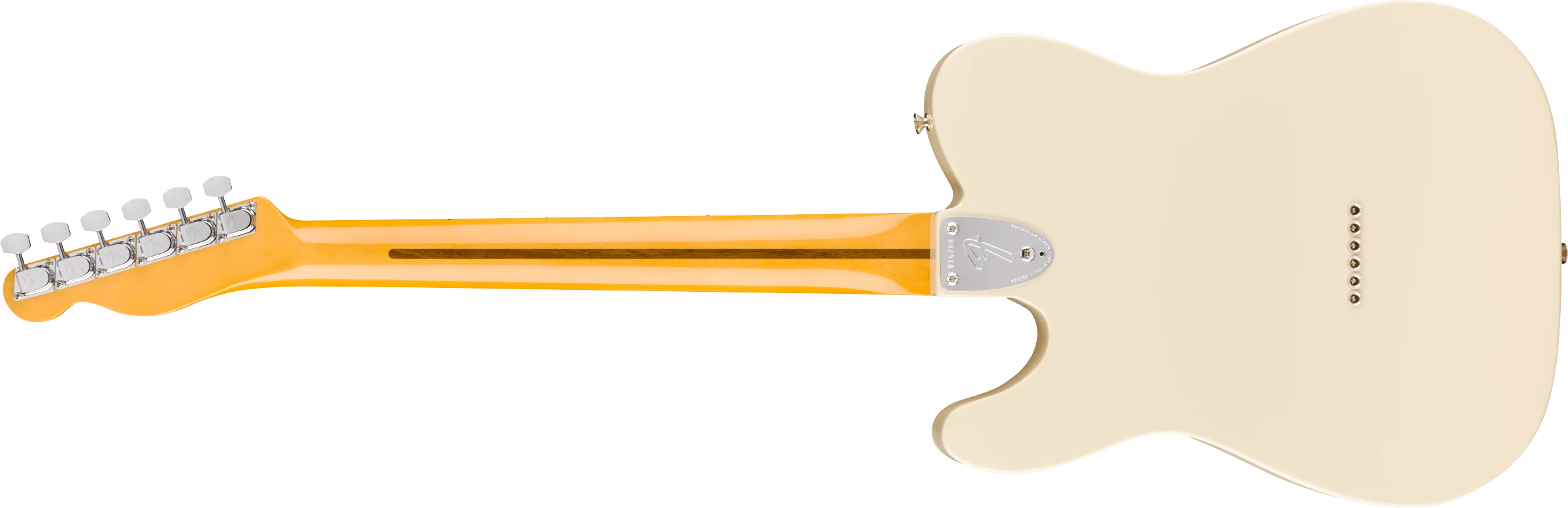 Fender® Limited Edition American Vintage II 1972 Telecaster® Thinline, Maple Fingerboard, Olympic White