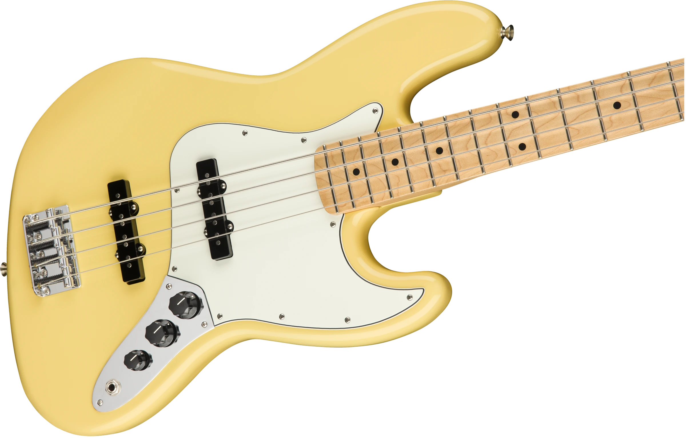 Fender® Player Jazz Bass®, Maple Fingerboard, Buttercream