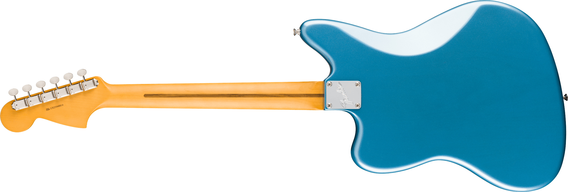 Fender® American Professional Classic Jaguar®, Maple Fingerboard, Faded Lake Placid Blue